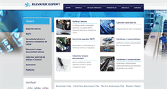 Desktop Screenshot of elevatorexpert.ro